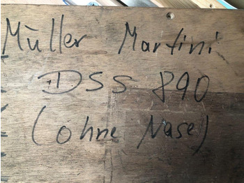 Papierschneidemaschine Knife set three-knife trimmer Muller Martini 890: das Bild 2