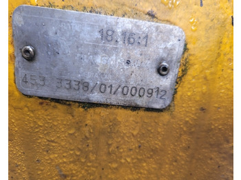 JCB Vorderachse