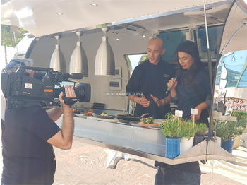 NEU: Verkaufsanhänger Für die Beförderung von Lebensmittel Yowon customized concession food trailer catering cart: das Bild 3