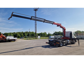 Abrollkipper, Autokran Volvo FL280 4X2 HMF 1560: das Bild 2
