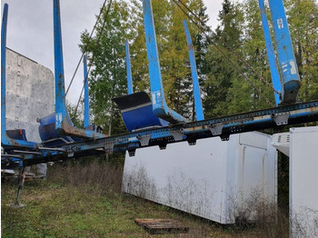 Wechselaufbau/ Container Riiko puutavaravarustus 4.aks siirtoautoon: das Bild 5