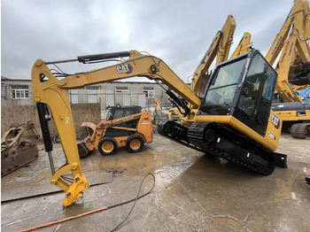 Kettenbagger Japan CAT 306E 306E2 306D 305.5 307 308 excavator 95% new retro CAT 305.5 5.5tons with mini excavator bucket: das Bild 4