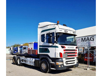 Abrollkipper Scania R480: das Bild 2 Abrollkipper Scania R480: das Bild 2