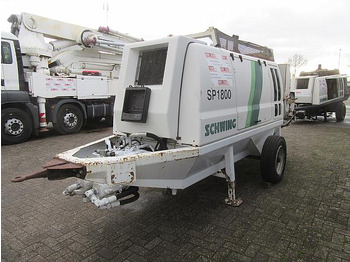 2014 SCHWING SP1800 D 129KW trailer pump - Leasing 2014 SCHWING SP1800 D 129KW trailer pump: das Bild 2