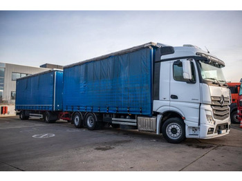 Plane LKW Mercedes ACTROS 2548-6x2+VOITH: das Bild 2