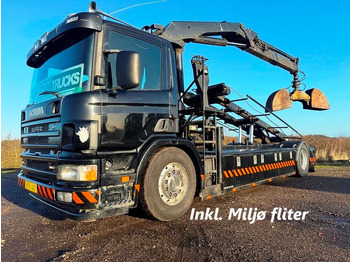 SCANIA P94 Seil Abrollkipper