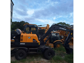 Mobilbagger Hyundai HW60  excavator: das Bild 5