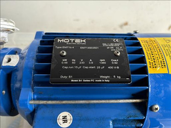 Lebensmittelmaschine Liverani EP-Mini flexible impeller pump: das Bild 3 Lebensmittelmaschine Liverani EP-Mini flexible impeller pump: das Bild 3