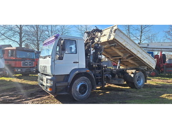 Kipper, Autokran MAN TGM 18.220 4x2 3.S-Kipper mit Kran: das Bild 2