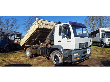 Kipper, Autokran MAN TGM 18.220 4x2 3.S-Kipper mit Kran: das Bild 4