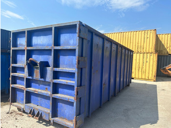 Wechselaufbau/ Container Alustahl 32 m3 met 1 grote achterdeur: das Bild 3
