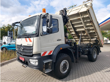 Kipper, Autokran Mercedes-Benz Atego / 1324 MEILER 4X4 KRAN ATLAS 116.3: das Bild 4