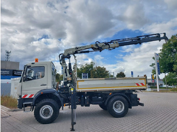 Kipper, Autokran Mercedes-Benz Atego / 1324 MEILER 4X4 KRAN ATLAS 116.3: das Bild 2