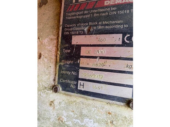 Terex Demag 160t hook block - Leasing Terex Demag 160t hook block: das Bild 4
