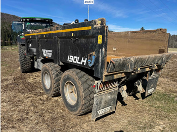 Landwirtschaftlicher Kipper 2020 Richard Western wf19DLH 2 axle dump trailer for tractor: das Bild 5