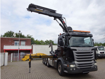 Abrollkipper, Autokran Scania R490 Abroller + HIAB 302E-6 Bj.2021 !Kran TRIDEM: das Bild 5