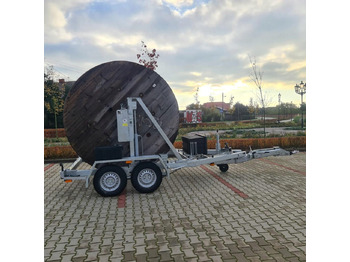 NEU: Kabeltrommelanhänger PRZYCZEPA SŁUPOWA KABLOWA PRZEWÓZ KABLI 3500 KG / POLE CABLE TRAILER FOR CABLE TRANSPORT 3500 KG: das Bild 5