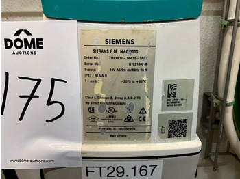 Baumaschine SIMENS Sitrans F M Mag5000: das Bild 3