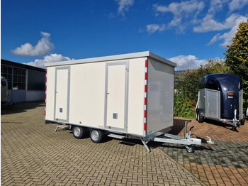 Wohncontainer, Anhänger Toilettenwagen Sanitär-Anhänger WC Wagen 3xD, 1xH+3U: das Bild 2