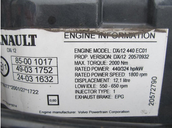 Motor für LKW Renault Magnum DXI12: das Bild 4