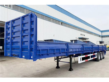 NEU: Pritschenauflieger/ Plattformauflieger Für die Beförderung von Silo TITAN 3 Axle 50 Ton Side Wall Trailer for Sale In Kenya: das Bild 2