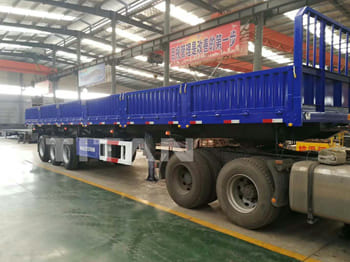 NEU: Kipper Auflieger Für die Beförderung von Silo TITAN Side Dump Trailers for Sale in Nigeria: das Bild 4