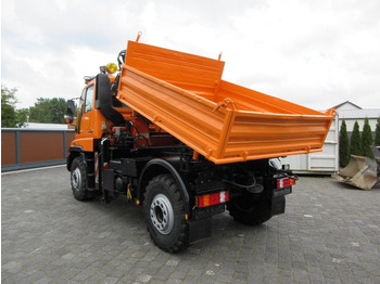 Kipper Unimog U 400 Drei-Seiten-Kipp/ Kran Atlas 65.2, Klima,: das Bild 5
