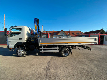 Pritsche Transporter Mitsubishi FUSO CANTER 6C18 4WD PRITSCHE+PM 6522P KRAN: das Bild 3