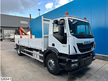 Pritsche LKW, Autokran Iveco Stralis 310 EURO 6, Steel suspension, Palfinger: das Bild 3