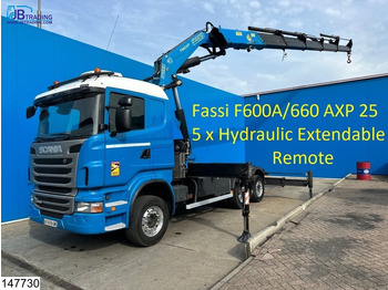 Sattelzugmaschine Scania R 480 6x2, EURO 5, Retarder, Fassi, Remote, Standairco: das Bild 1