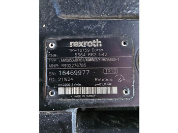 NEU: Hydraulik für Baumaschine Yanmar V120-Rexroth A4VG085-Drive pump/Fahrpumpe/Rijpomp: das Bild 5