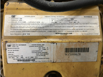 Baumaschine Caterpillar C32 WZH-3413157 FOR PARTS: das Bild 5
