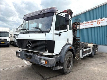 Mercedes-Benz SK 2527 6x2 HOOK-ARM SYSTEM WITH HMF CRANE (V6 ENGINE / ZF MANUAL GEARBOX / REDUCTION AXLE / STEEL SUSPENSION / P.T.O.) - Leasing Mercedes-Benz SK 2527 6x2 HOOK-ARM SYSTEM WITH HMF CRANE (V6 ENGINE / ZF MANUAL GEARBOX / REDUCTION AXLE / STEEL SUSPENSION / P.T.O.): das Bild 1