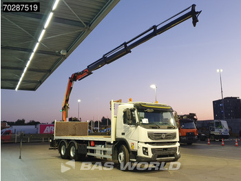 Pritsche LKW, Autokran Volvo FMX 370 6X4 Palfinger PK18002 EH Crane Kran Automatic Euro 5: das Bild 3