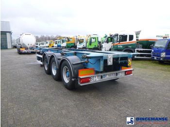 Containerwagen/ Wechselfahrgestell LKW Fruehauf 3-axle container chassis 20, 30 ft: das Bild 3