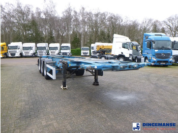 Containerwagen/ Wechselfahrgestell LKW Fruehauf 3-axle container chassis 20, 30 ft: das Bild 2