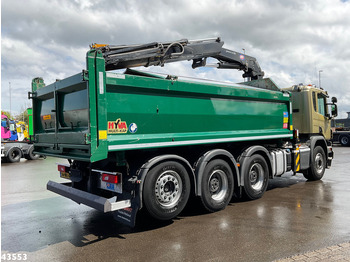 Kipper, Autokran Scania P 410 8x4 Euro 6 HMF 18 Tonmeter laadkraan: das Bild 5
