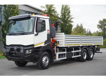 RENAULT K380 6×4 / FASSI F175 crane 7.85 t / 120 thousand km! / 2-sided tipper - Leasing RENAULT K380 6×4 / FASSI F175 crane 7.85 t / 120 thousand km! / 2-sided tipper: das Bild 3
