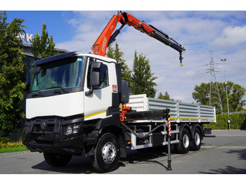 RENAULT K380 6×4 / FASSI F175 crane 7.85 t / 120 thousand km! / 2-sided tipper - Leasing RENAULT K380 6×4 / FASSI F175 crane 7.85 t / 120 thousand km! / 2-sided tipper: das Bild 4