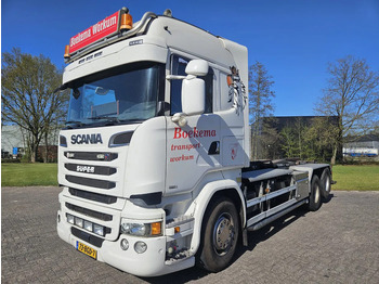 SCANIA R 520 Containerwagen/ Wechselfahrgestell LKW