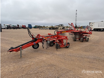 Heuwender/ Wenderechen 2020 Kuhn GA6632 6.6 m Semi-Mount 2 Rotor Andaineuse Hay Rake: das Bild 2