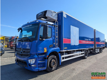 Kühlkoffer LKW Mercedes-Benz Antos 1843 4x2 Dagcab Euro6 - Chereau Koel-Vriescombinatie- Carrier Supra - Doorlaadsysteem - Laadklep 2000KG: das Bild 3