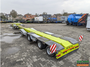 Tieflader Auflieger RECKER SAHN TIEFLADER SPEZIAL Dieplader - 3-StuurAssen - Afstandbediening - Uitschuifbaar - HydraulischVerbreedbaar - Wielkuipen -ZZ kenteken: das Bild 3
