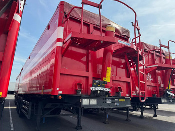 Kipper Auflieger Stas S300CX 58m3 Alcoa SAF Klep/Deuren combi, top condition 6350KG: das Bild 2