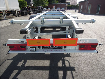 Container/ Wechselfahrgestell Anhänger H&W BDF-System, Standard mit Liftachse, Neufahrzueg ohne Zulassung.: das Bild 3