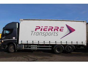 Plane LKW Iveco Stralis 510 + EURO 6 + RETARDER + STEERING AXEL + 6x2 + 106m3 combi: das Bild 3