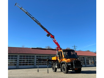 Unimog 400 - U400 405 25177 mit Wechselkran Merced - Leasing Unimog 400 - U400 405 25177 mit Wechselkran Merced: das Bild 1