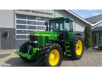 Traktor John Deere 7710 8.1L motor, store hjul og frontlift. En ejere: das Bild 2