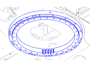 CATERPILLAR Drehkranz