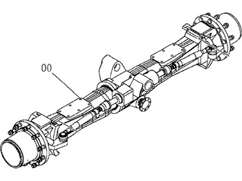 HITACHI Vorderachse